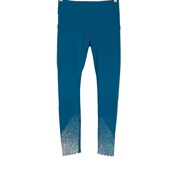 Lululemon Tightest Stuff Tight 25” Turquoise Tide Size 4 - Picture 1 of 7